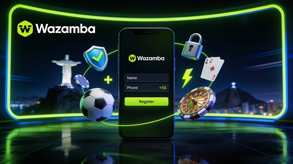 wazamba no Brasil — Como Fazer o Cadastro na Wazamba? Passo a Passo